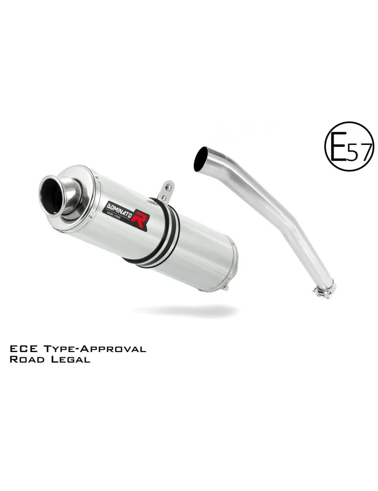 Silencieux slip-on homologué Dominator ST pour Yamaha YZF R6 (1999-2002)