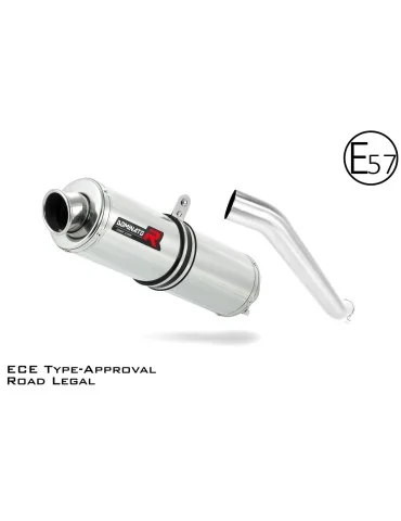 Silencieux slip-on homologué Dominator ST pour Kawasaki ZX6R 636 (2003-2004)