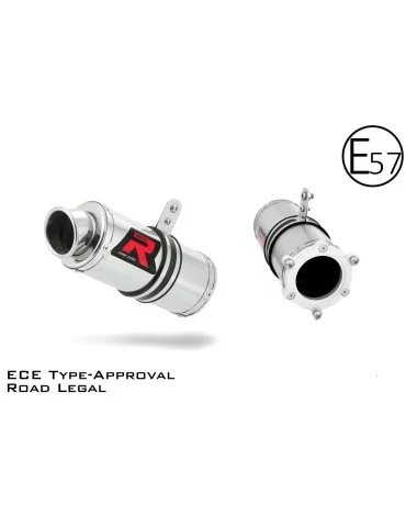 Silencieux bolt-on homologué Dominator GP1 pour Kawasaki ZX6R (1995-1997)