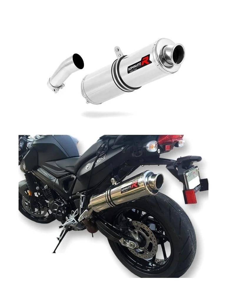 Silencieux slip-on Dominator ST pour BMW F800R (2009-2019)