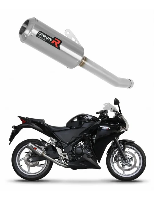 Silencieux slip-on Dominator GP pour Honda CBR 250 R (2011-2013)