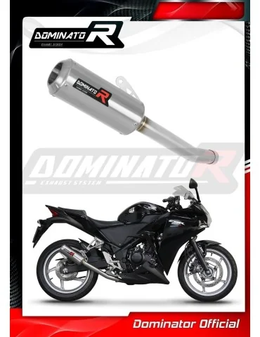 Silencieux slip-on Dominator GP pour Honda CBR 250 R (2011-2013)