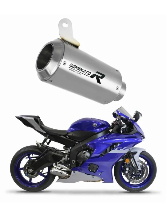 Silencieux slip-on Dominator GPS pour Yamaha YZF R6 (2017-2023)