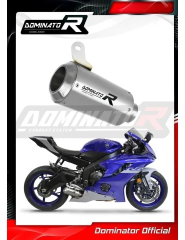 Silencieux slip-on Dominator GPS pour Yamaha YZF R6 (2017-2023)
