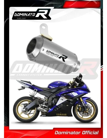 Silencieux slip-on Dominator GPS pour Yamaha YZF R6 (2006-2016)