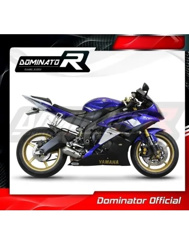 Silencieux slip-on Dominator GPS pour Yamaha YZF R6 (2006-2016)