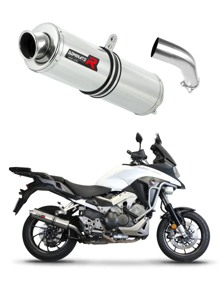 Silencieux slip-on Dominator ST pour Honda VFR 800 X Crossrunner (2015-2021)