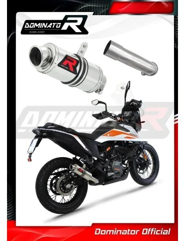 Silencieux slip-on Dominator GP1 pour KTM 390 Adventure (2020-2024)