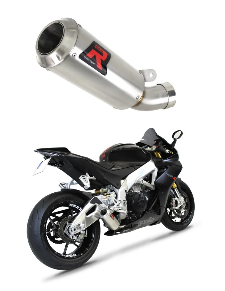 Silencieux slip-on Dominator GP pour Aprilia RSV 4 R APRC Factory Low Level (2011-2015)