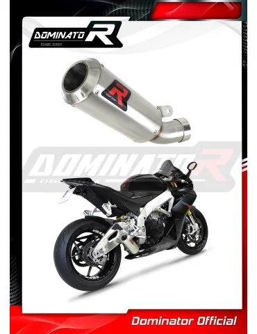 Silencieux slip-on Dominator GP pour Aprilia RSV 4 R APRC Factory Low Level (2011-2015)