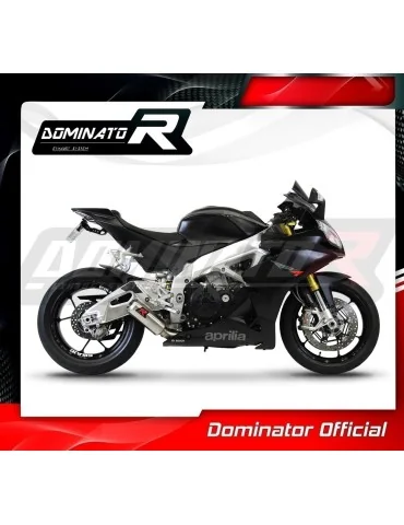Silencieux slip-on Dominator GP pour Aprilia RSV 4 R APRC Factory Low Level (2011-2015)