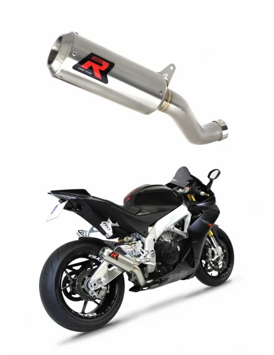 Silencieux slip-on Dominator GP pour Aprilia RSV 4 R APRC Factory (2011-2015)