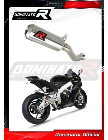 Silencieux slip-on Dominator GP pour Aprilia RSV 4 R APRC Factory (2011-2015)