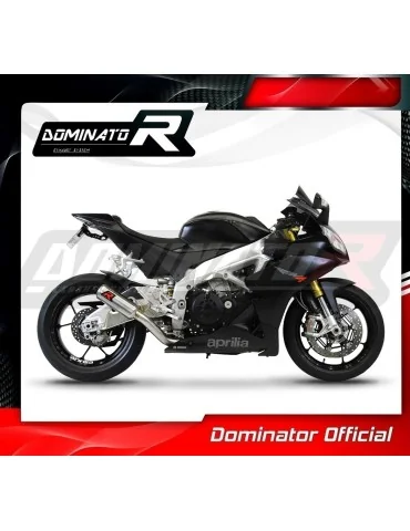 Silencieux slip-on Dominator GP pour Aprilia RSV 4 R APRC Factory (2011-2015)