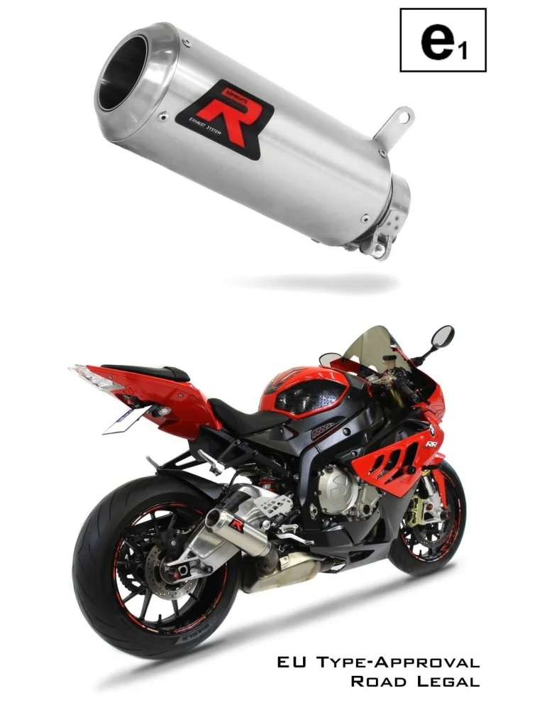 Silencieux slip-on homologué Dominator GP pour BMW S1000RR (2012-2014)