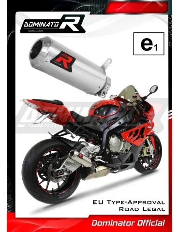 Silencieux slip-on homologué Dominator GP pour BMW S1000RR (2009-2011)