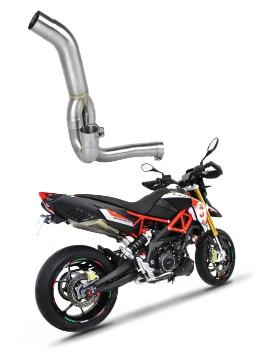 Décatalyseur inox Dominator pour Aprilia Dorsoduro 900 2017-2020