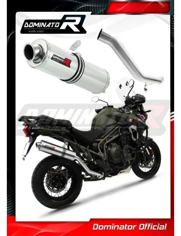 Silencieux slip-on Dominator ST pour Triumph Tiger Explorer 1200 XC XR (2016-2017)
