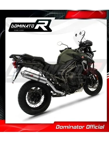 Silencieux slip-on Dominator ST pour Triumph Tiger Explorer 1200 XC XR (2016-2017)