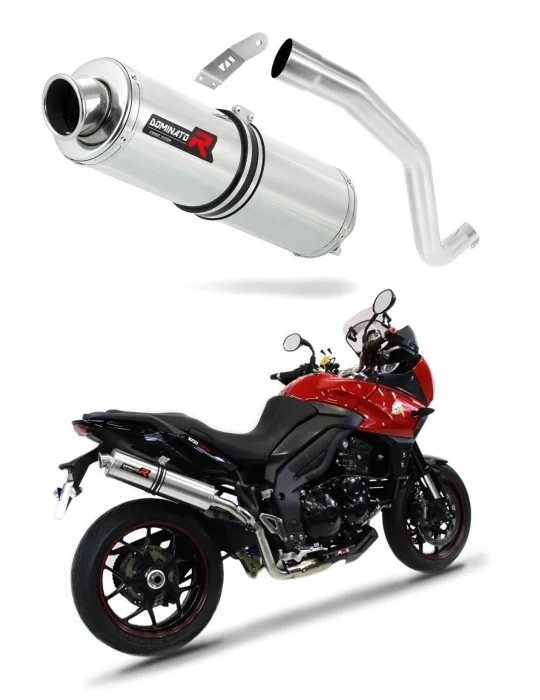 Silencieux slip-on Dominator ST pour Triumph Tiger Sport 1050 HI Level (2013-2015)