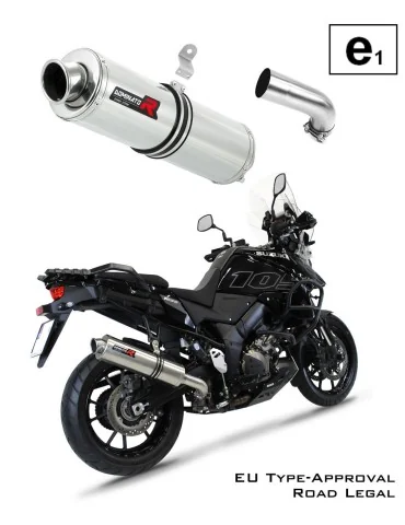 Silencieux slip-on homologué Dominator ST pour Suzuki DL 1050 V-Strom / XT (2020-2024)