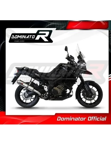 Silencieux slip-on homologué Dominator ST pour Suzuki DL 1050 V-Strom / XT (2020-2024)