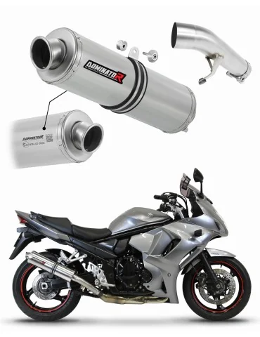 Silencieux slip-on homologué Dominator ST pour Suzuki GSX 1250 FA (2010-2016)