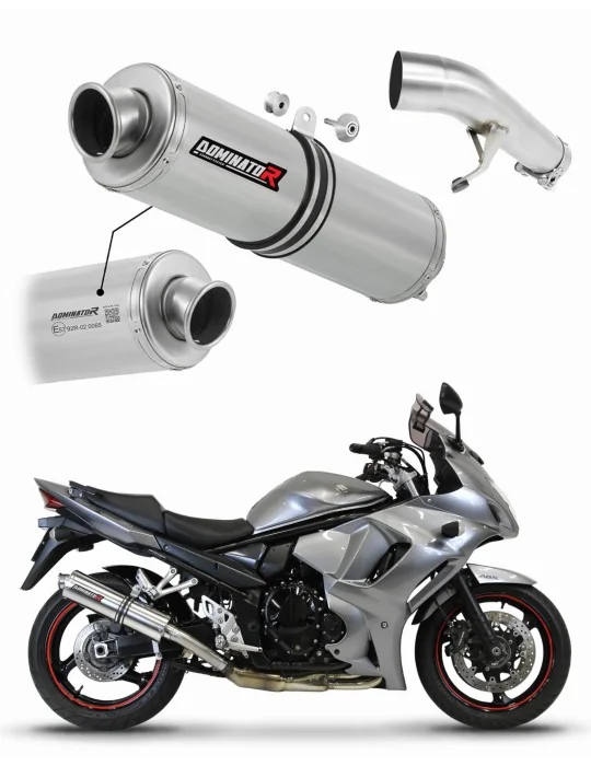 Silencieux slip-on homologué Dominator ST pour Suzuki GSX 1250 FA (2010-2016)