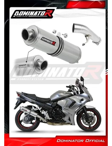 Silencieux slip-on homologué Dominator ST pour Suzuki GSX 1250 FA (2010-2016)
