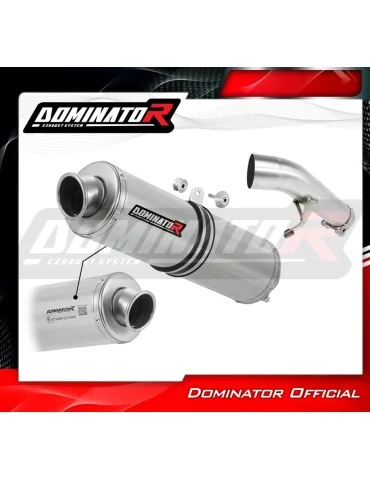 Silencieux slip-on homologué Dominator ST pour Suzuki GSX 1250 FA (2010-2016)