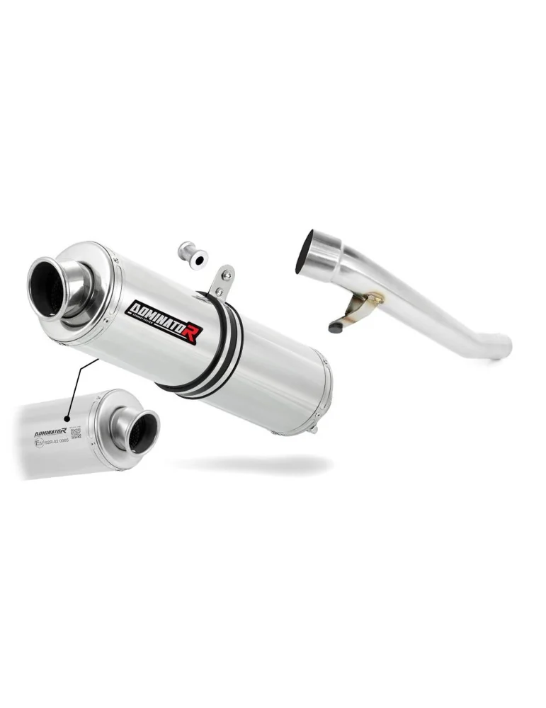 Silencieux slip-on homologué Dominator ROND pour Suzuki GSF 1200 Bandit (2006-2007)