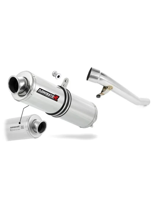 Silencieux slip-on homologué Dominator ROND pour Suzuki GSF 1200 Bandit (2006-2007)