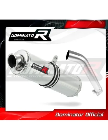 Silencieux slip-on homologué Dominator ROND pour BMW F850GS Adventure (2016-2020)