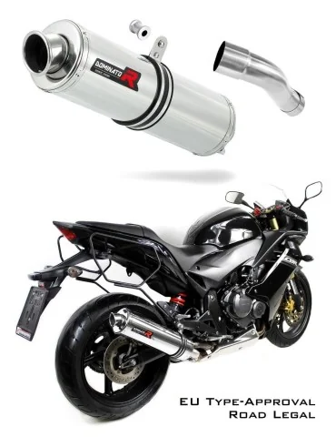 Silencieux slip-on homologué Dominator ROND pour Honda CBR 600 F (2011-2015)