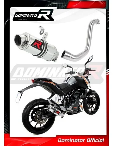 Silencieux slip-on Dominator GP1 pour KTM 200 Duke (2011-2016)