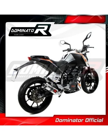 Silencieux slip-on Dominator GP1 pour KTM 200 Duke (2011-2016)