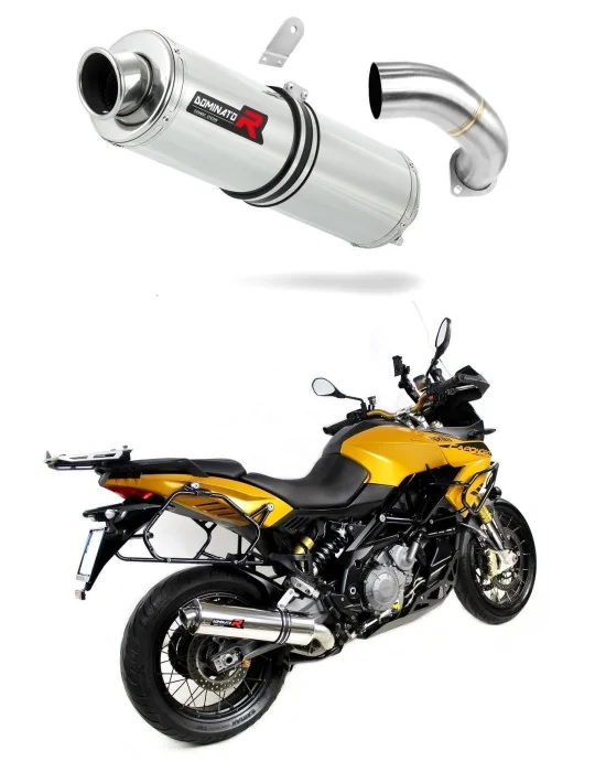 Silencieux slip-on Dominator ST pour Aprilia ETV 1200 Caponord (2013-2016)