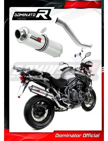 Silencieux slip-on Dominator ST pour Triumph Tiger Explorer 1200 (2012-2015)