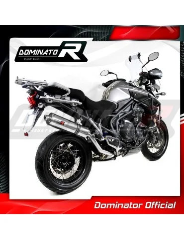 Silencieux slip-on Dominator ST pour Triumph Tiger Explorer 1200 (2012-2015)