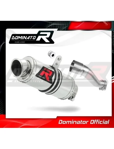 Silencieux slip-on Dominator GP1 pour Honda CB 500 X (2017-2019)