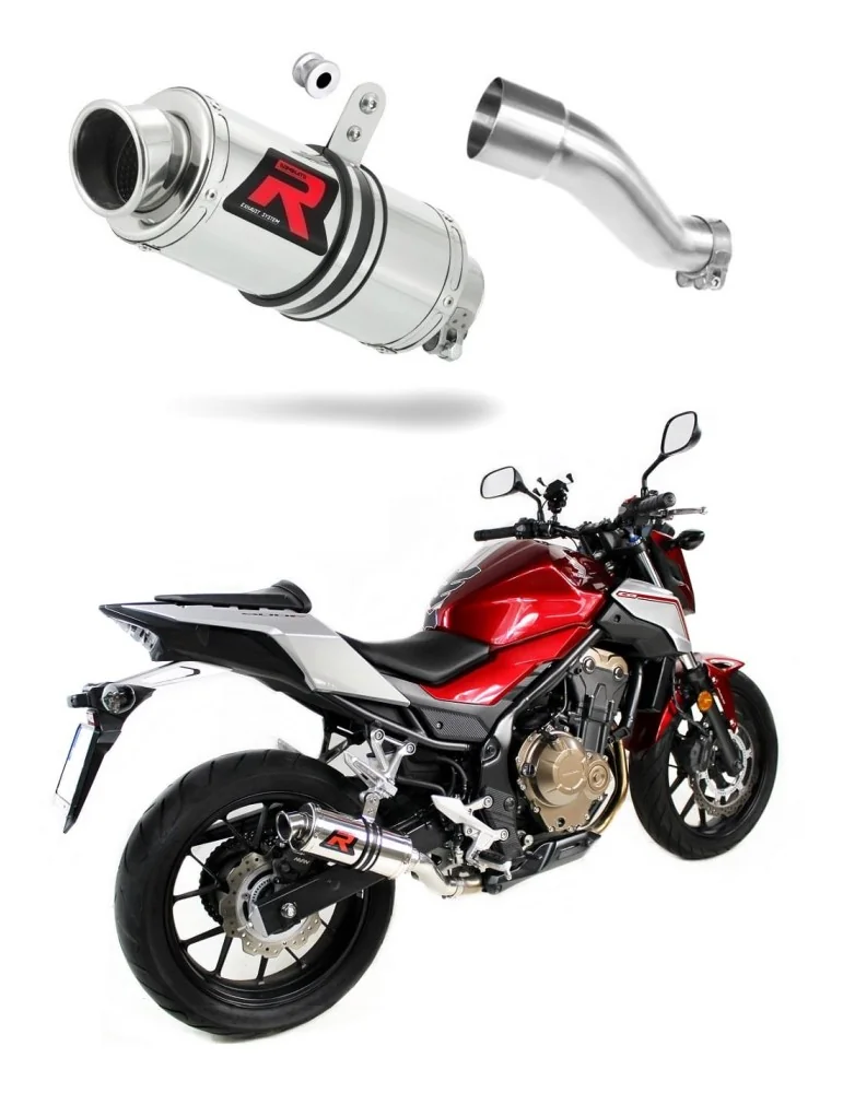 Silencieux slip-on Dominator GP1 pour Honda CB 500 F (2016-2019)