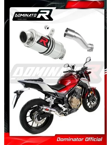 Silencieux slip-on Dominator GP1 pour Honda CB 500 F (2016-2019)