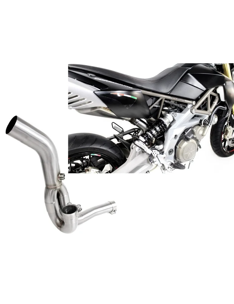 Décatalyseur inox Dominator pour Aprilia SMV 750 Dorsoduro 2008-2016