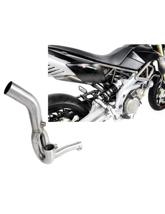 Décatalyseur inox Dominator pour Aprilia SMV 750 Dorsoduro 2008-2016