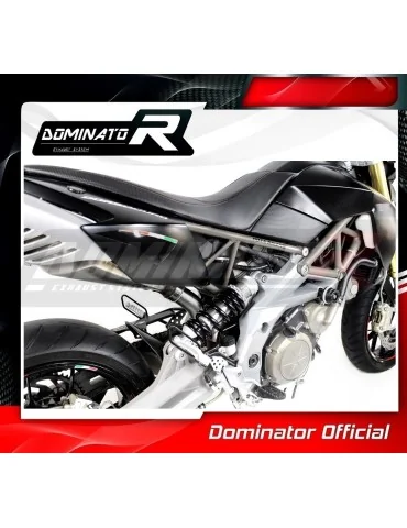 Décatalyseur inox Dominator pour Aprilia SMV 750 Dorsoduro 2008-2016