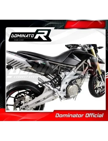 Décatalyseur inox Dominator pour Aprilia SMV 750 Dorsoduro 2008-2016