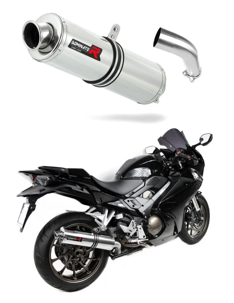 Silencieux slip-on Dominator ST pour Honda VFR 800 F (2014-2019)