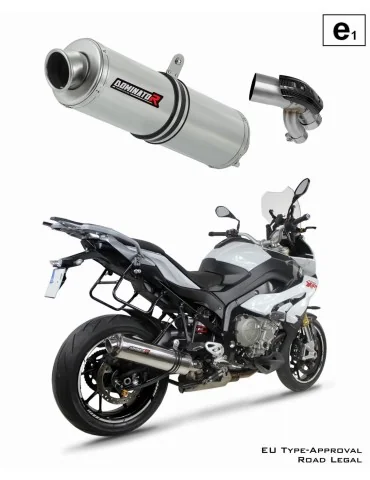 Silencieux slip-on homologué Dominator ROND pour BMW S1000XR (2015-2019)