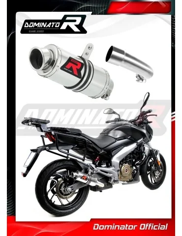 Silencieux slip-on Dominator GP1 pour Bajaj Dominar 400 (2016-2018)