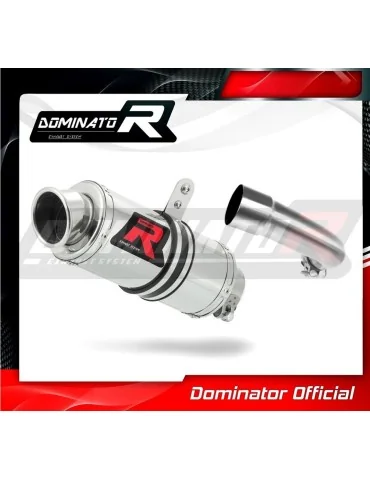 Silencieux slip-on Dominator GP1 pour Bajaj Dominar 400 (2016-2018)